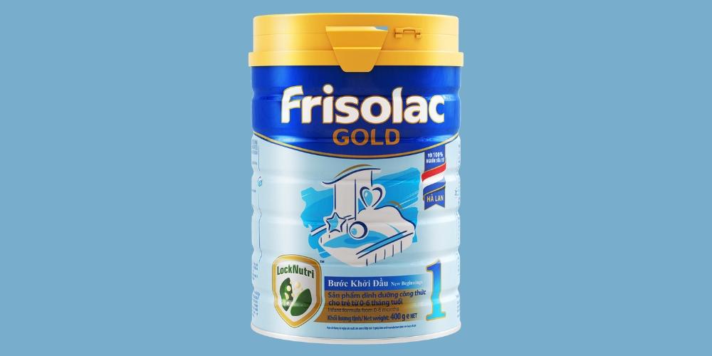 Sữa bột Frisolac gold 1 tốt cho bé sơ sinh