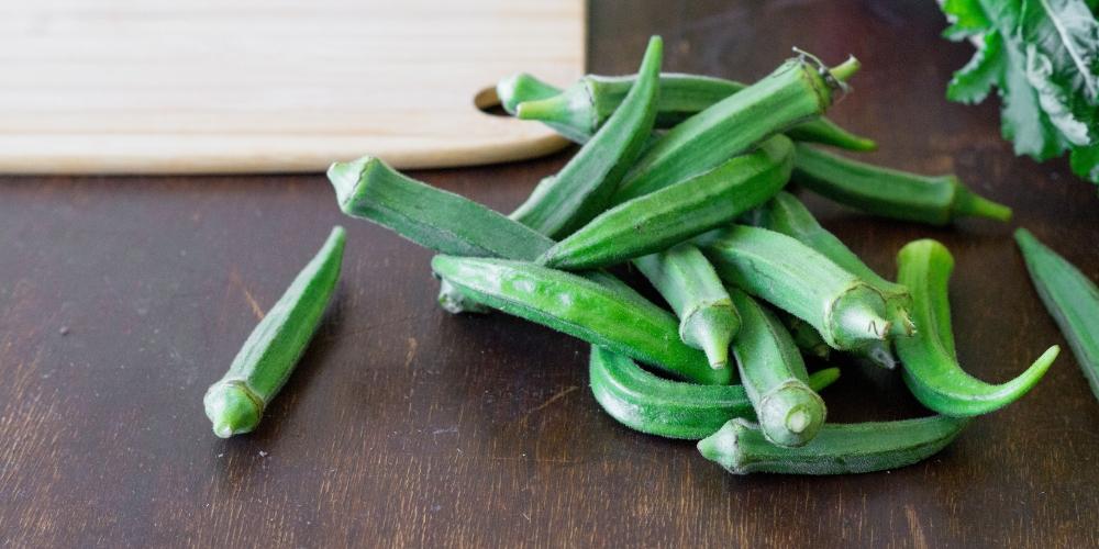 Đậu bắp không cần bỏ hạt khi ăn
