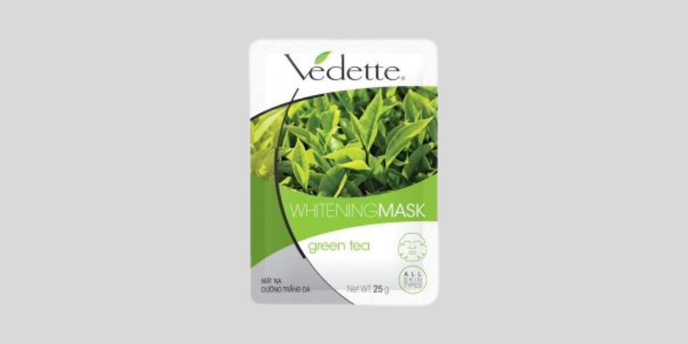 Mặt nạ giấy Vedette trà xanh