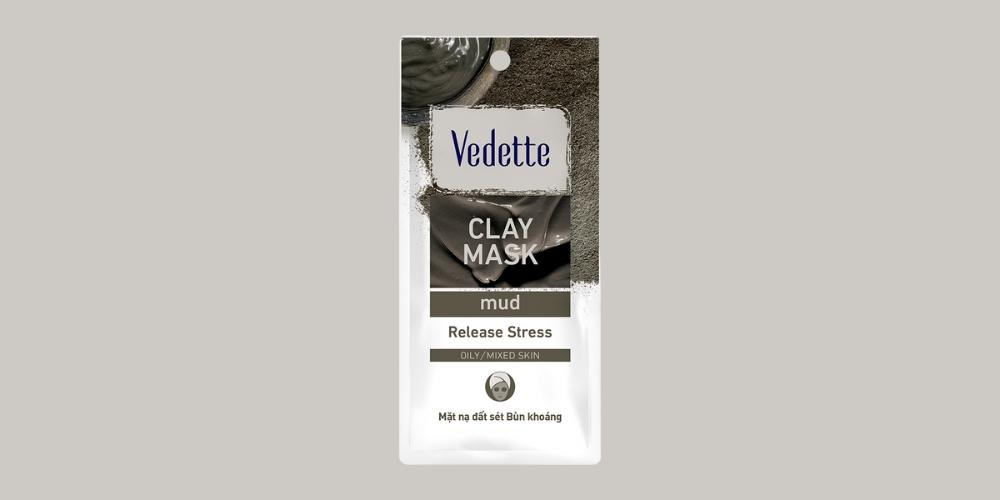 Mặt nạ đất sét bùn Vedette Clay Mask Cocoa