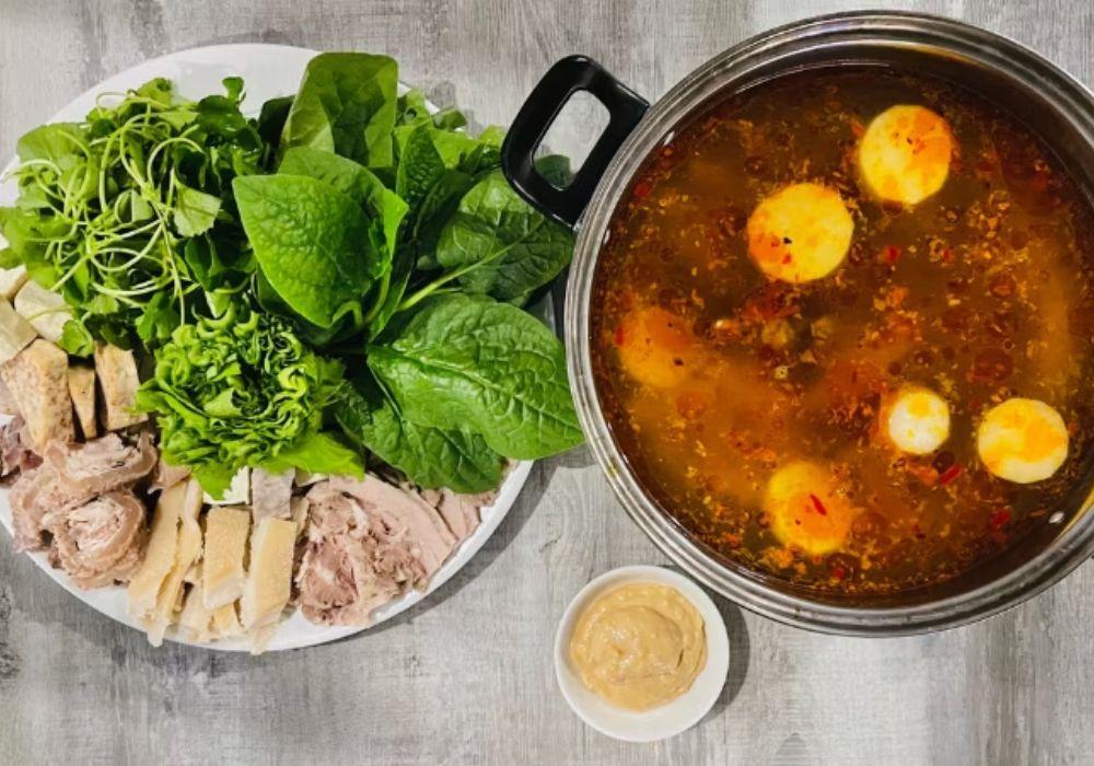 Cách nấu lẩu bò sa tế