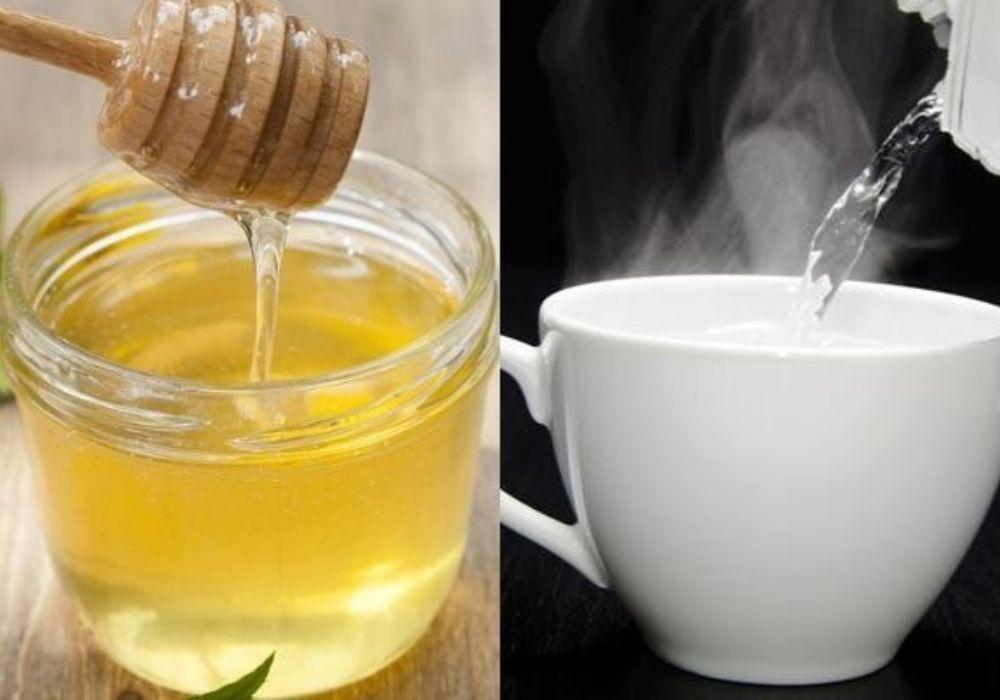 Uống mật ong pha với nước ấm
