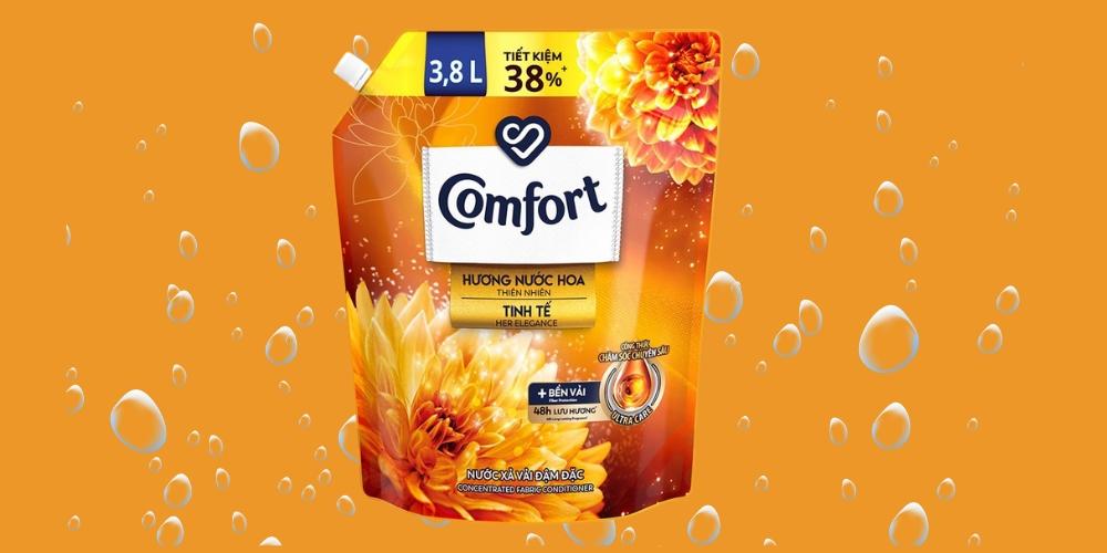 Nước xả vải Comfort hương nước hoa thiên nhiên tinh tế