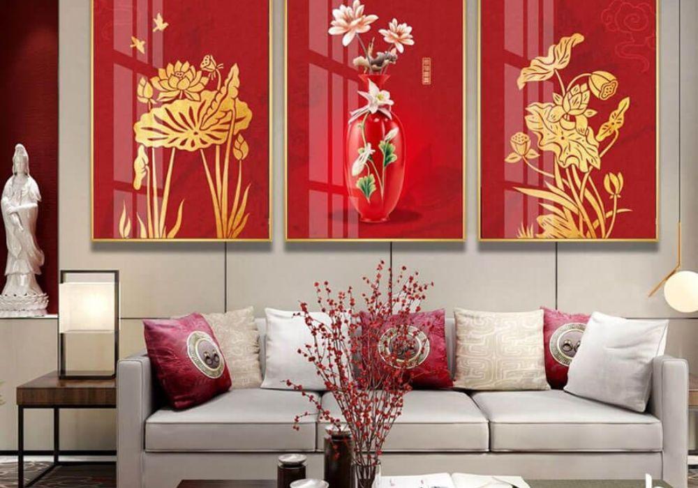 Trang trí Tết với tranh treo tường