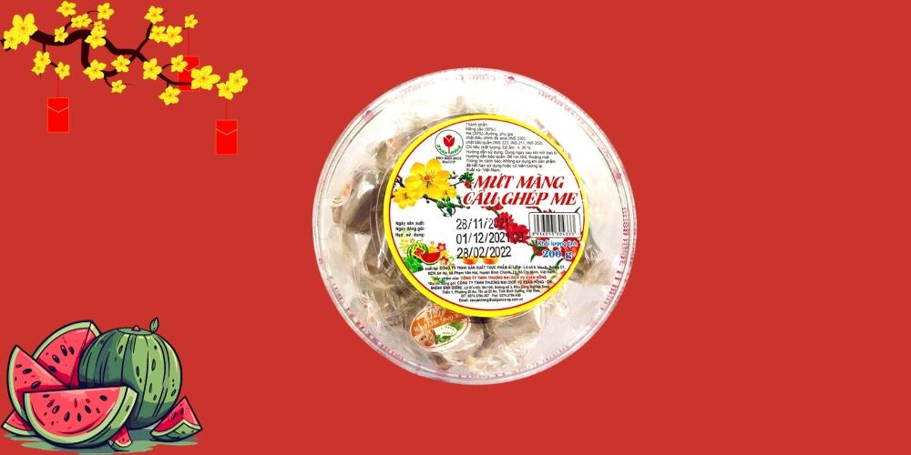 Mứt mãng cầu ghép me Xuân Hồng 200g