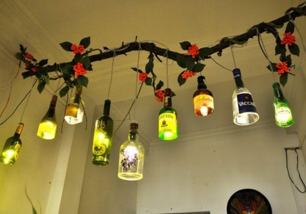Trang trí nhà cửa bằng đồ tái chế