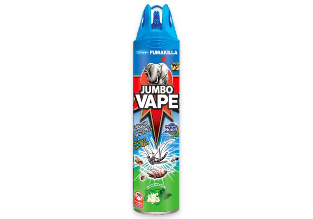 Bình xịt côn trùng Jumbo Vape H1 hương hoa và trà
