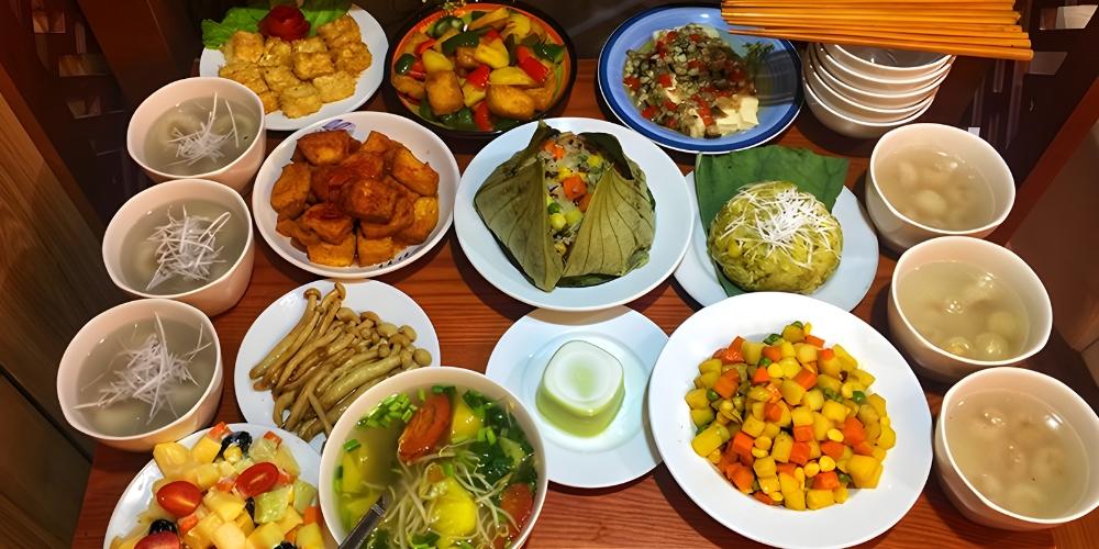 Mâm cúng chay ngày Tết