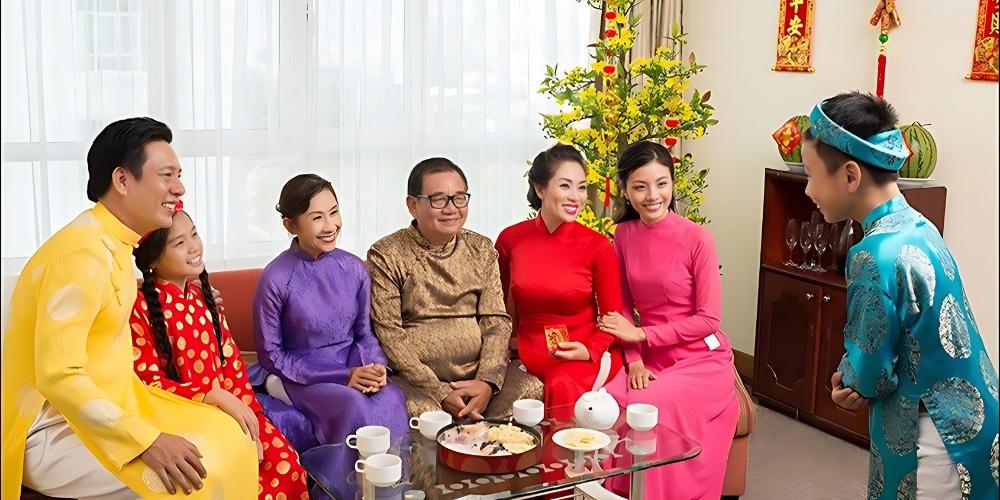 Chúc Tết ông bà, cha mẹ