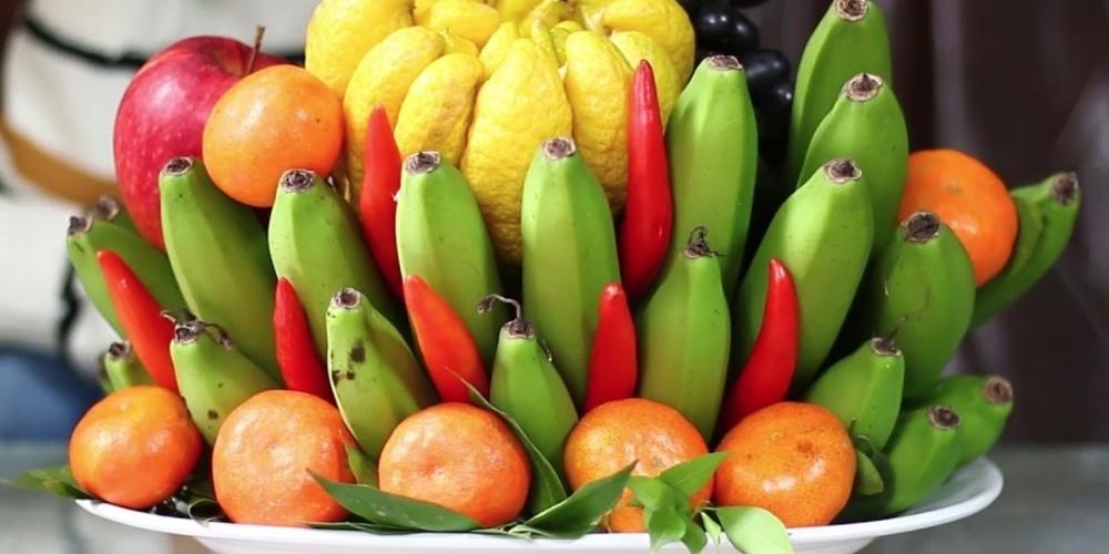 Mâm ngũ quả ngày Tết miền Bắc đẹp nhất