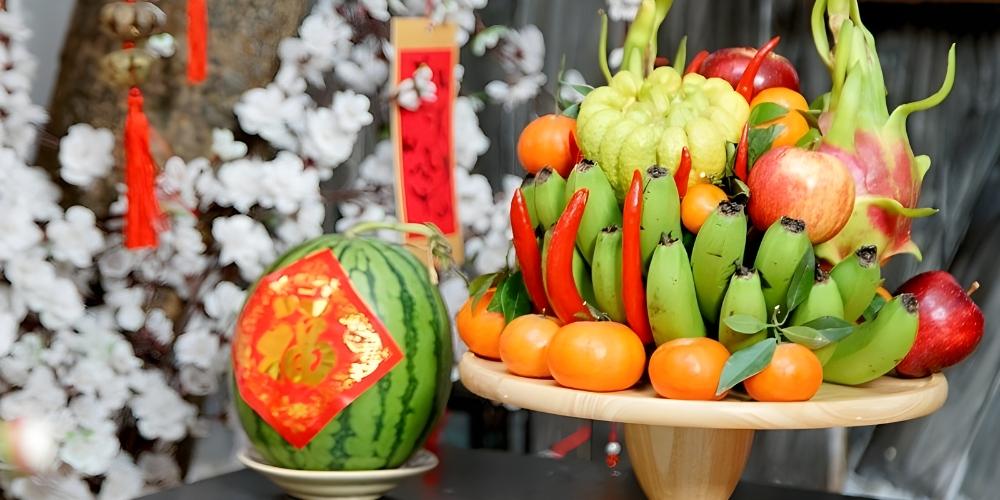 Cách bày mâm ngũ quả ngày Tết miền Bắc