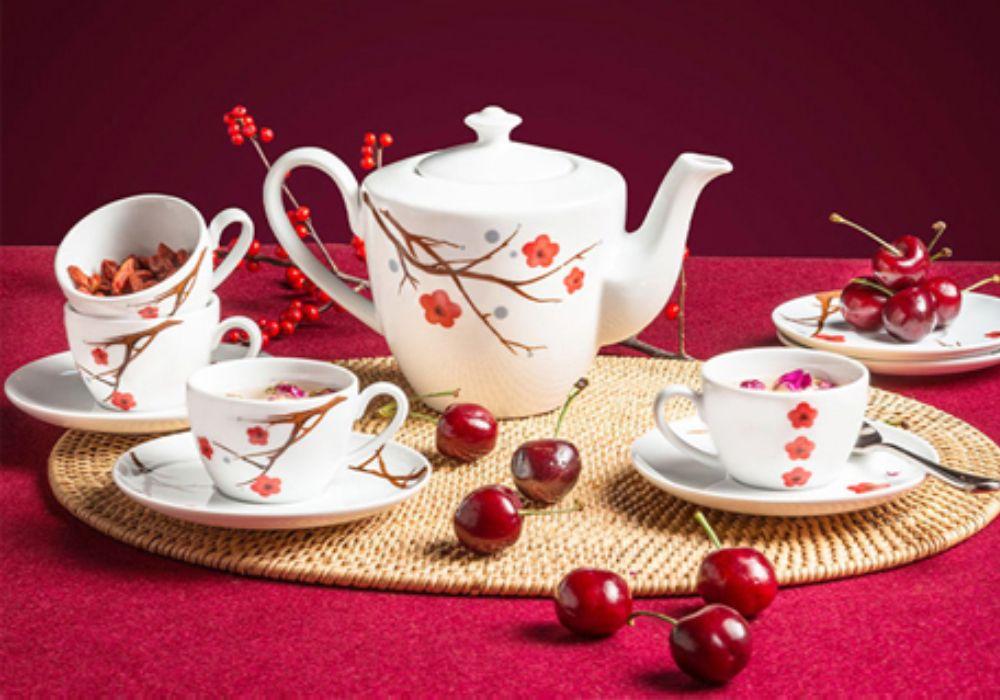 Bộ ấm trà là một món quà tết tặng gia đình người yêu độc đáo