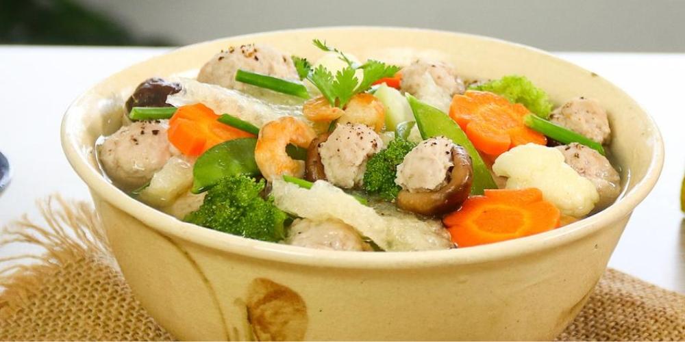 Canh bóng thả