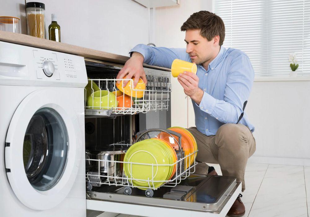 Sử dụng máy giặt, máy rửa chén có công suất lớn