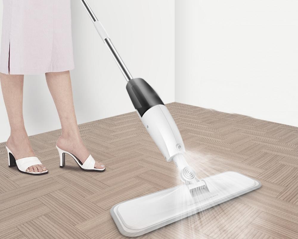 Cách sử dụng cây lau nhà phun nước