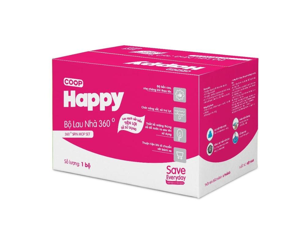Bộ lau nhà 360 Coop Happy – HNS