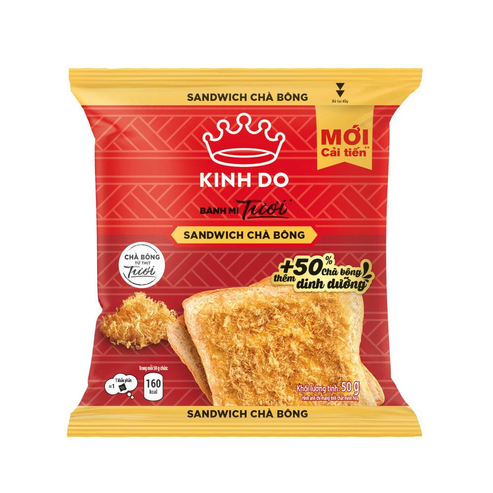 Bánh Mì Tươi Kinh Đô Sandwich Chà Bông 50g Đặt Hàng Coop Online