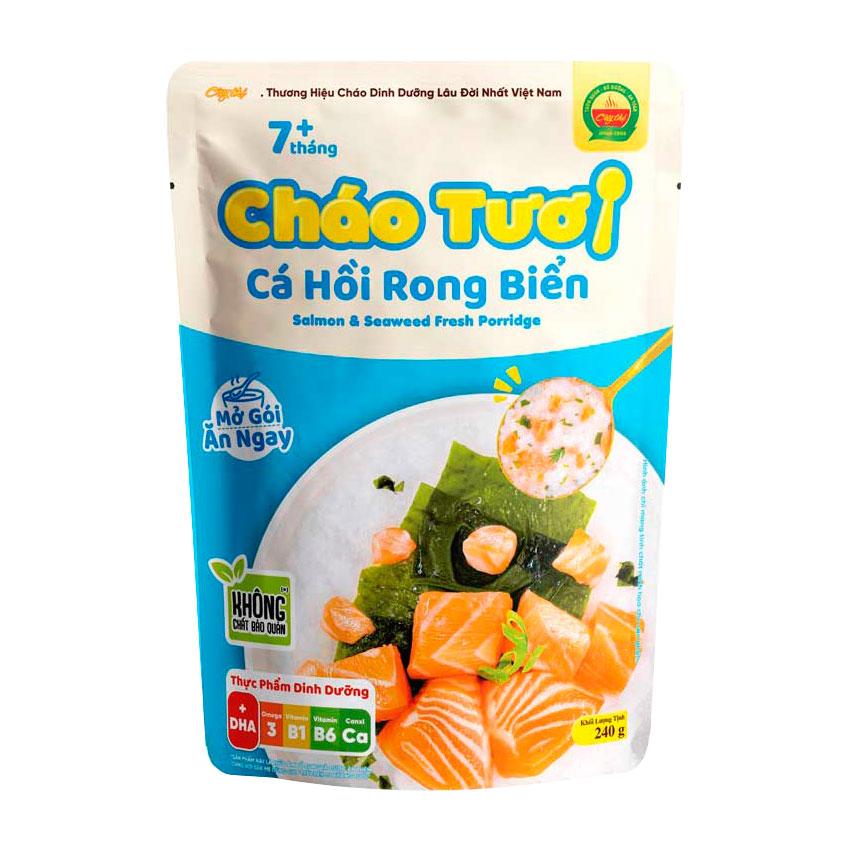 Cháo tươi Cây Thị 7 tháng cá hồi rong biển 240g - Đặt hàng Coop Online