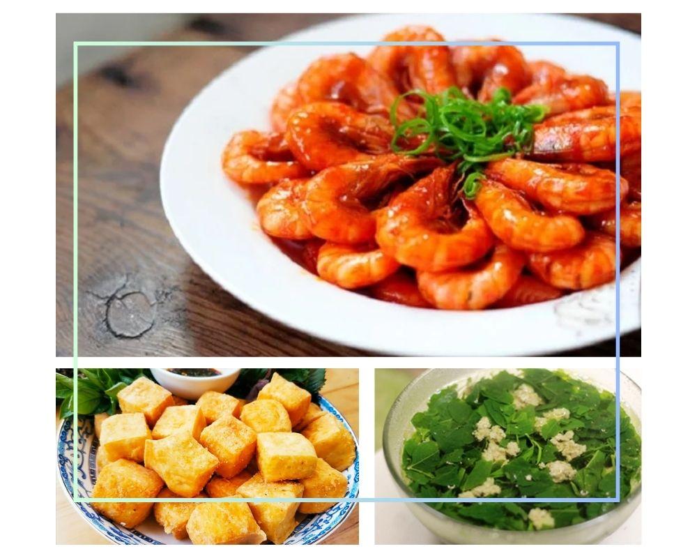Cả nhà ngon miệng với những món quen thuộc