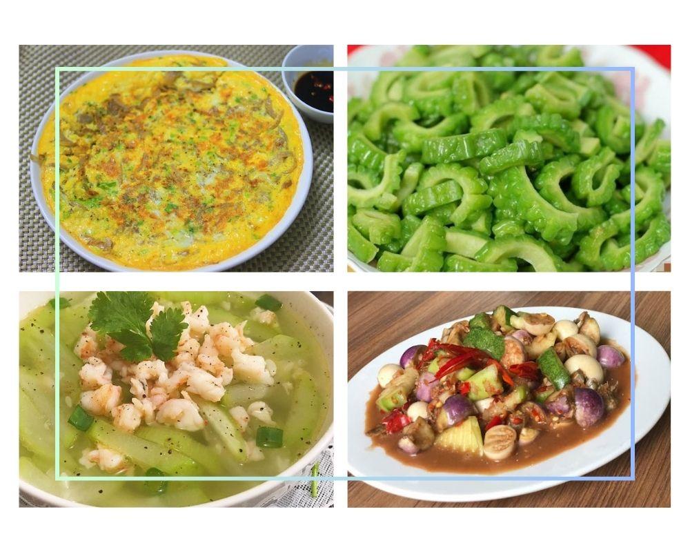 Thanh đạm với những món thân thuộc