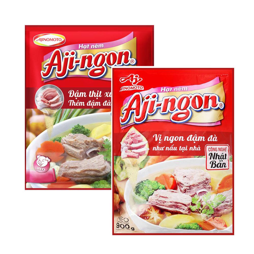 Combo hạt nêm Aji - ngon heo 900g + 170g - KM - Đặt hàng Coop Online