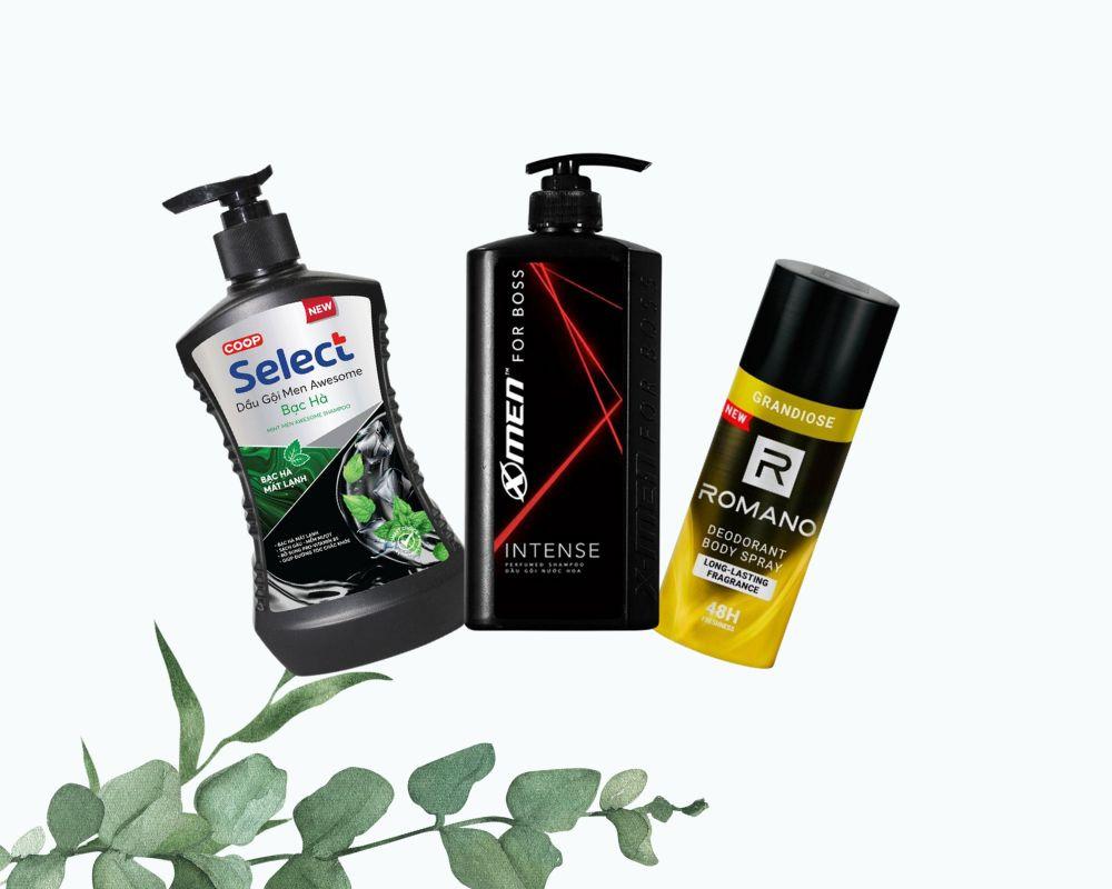 Dầu gội, sữa tắm hoặc các sản phẩm chăm sóc cơ thể là sự quan tâm tinh tế