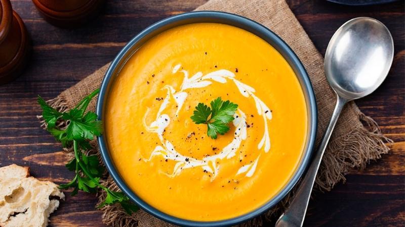 Súp bí đỏ thơm béo tốt cho sức khoẻ