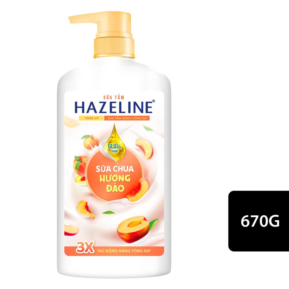 Sữa tắm Hazeline sữa chua hương đào 670g - Đặt hàng Coop Online