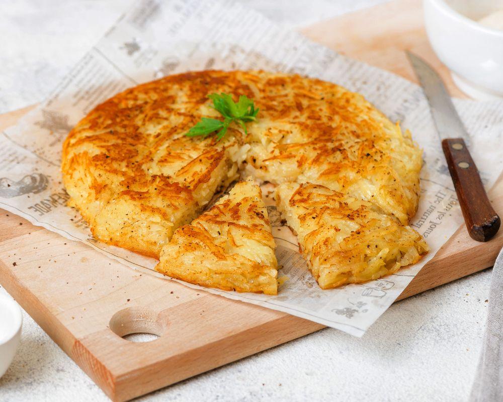 Rösti mang đến một hương vị rất đặc trưng của ẩm thực Thụy Sĩ