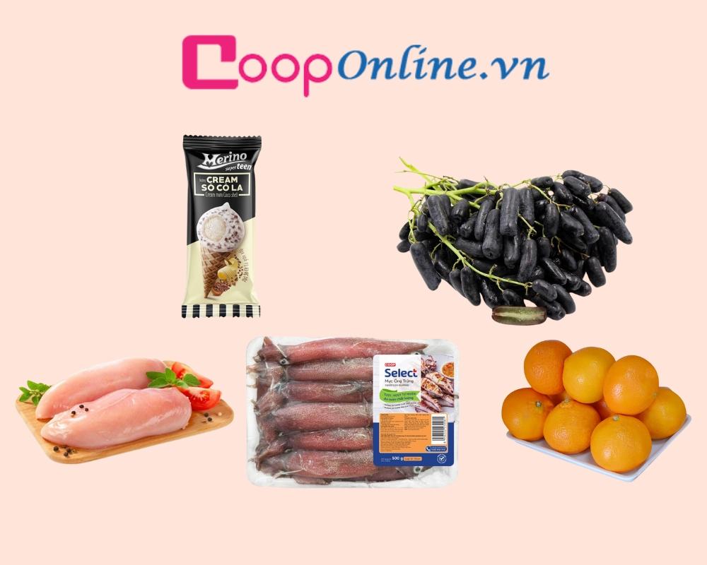 Mua nguyên liệu làm tiệc BBQ tại Co.op Online