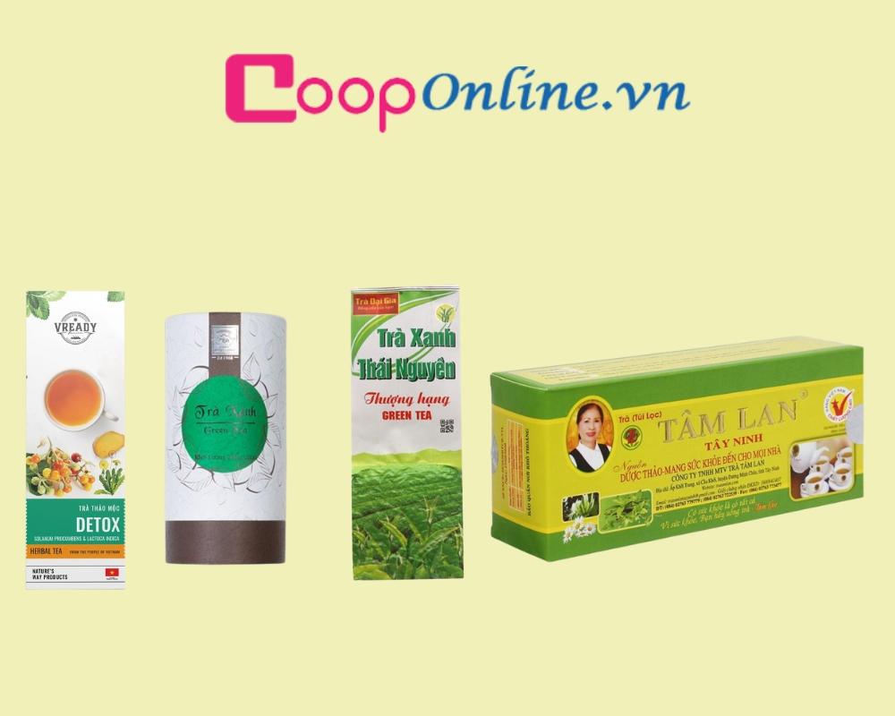 Mua trà ngon tại Co.op Online