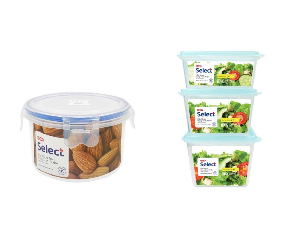 Hộp thực phẩm Coop Select