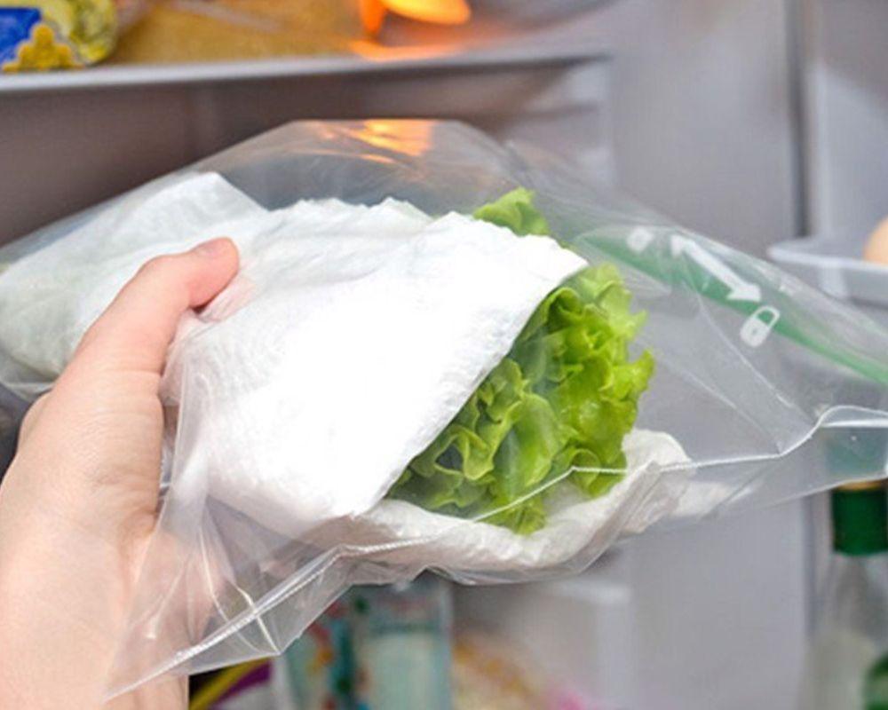 Cách bảo quản rau xà lách