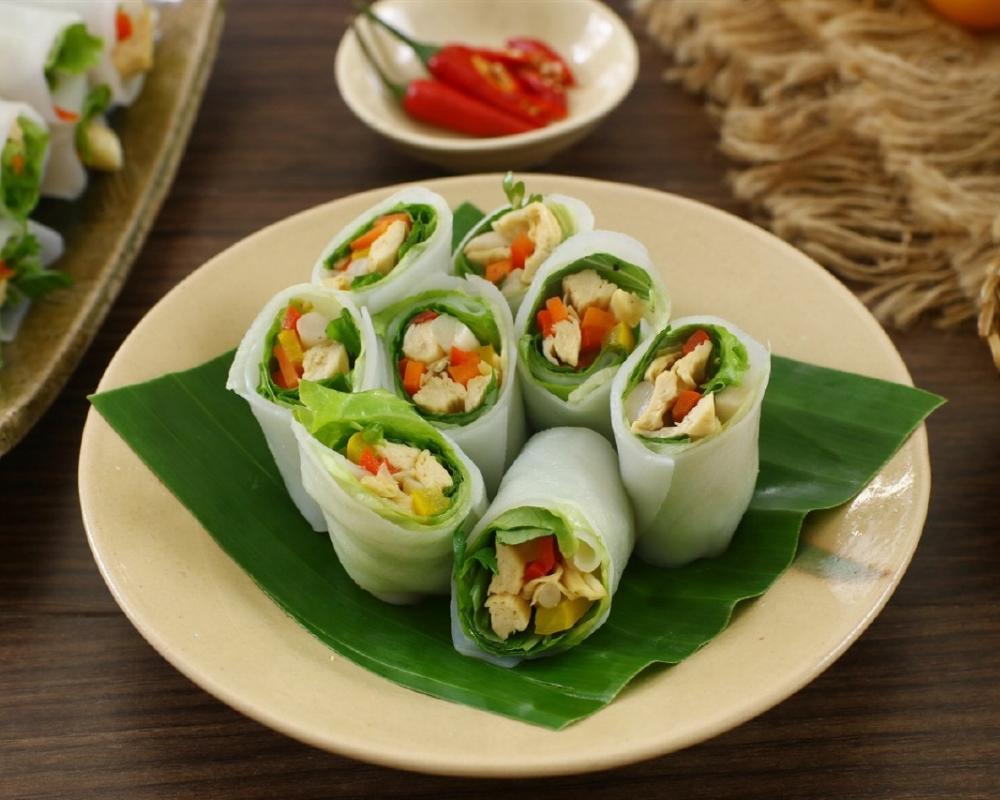 Phở cuốn chay
