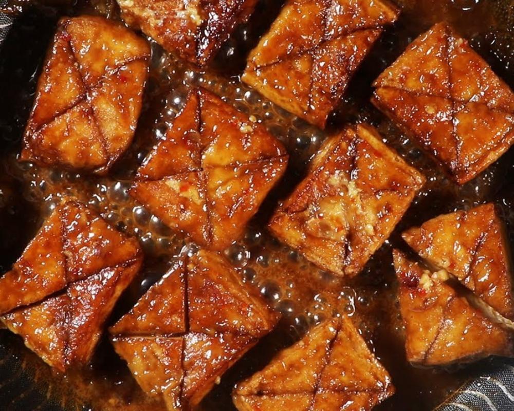 Đậu hũ kho chao