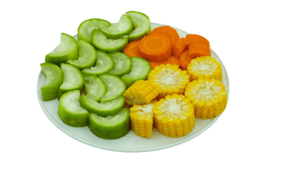 Rau củ hấp thanh đạm, giàu chất xơ, vitamin...