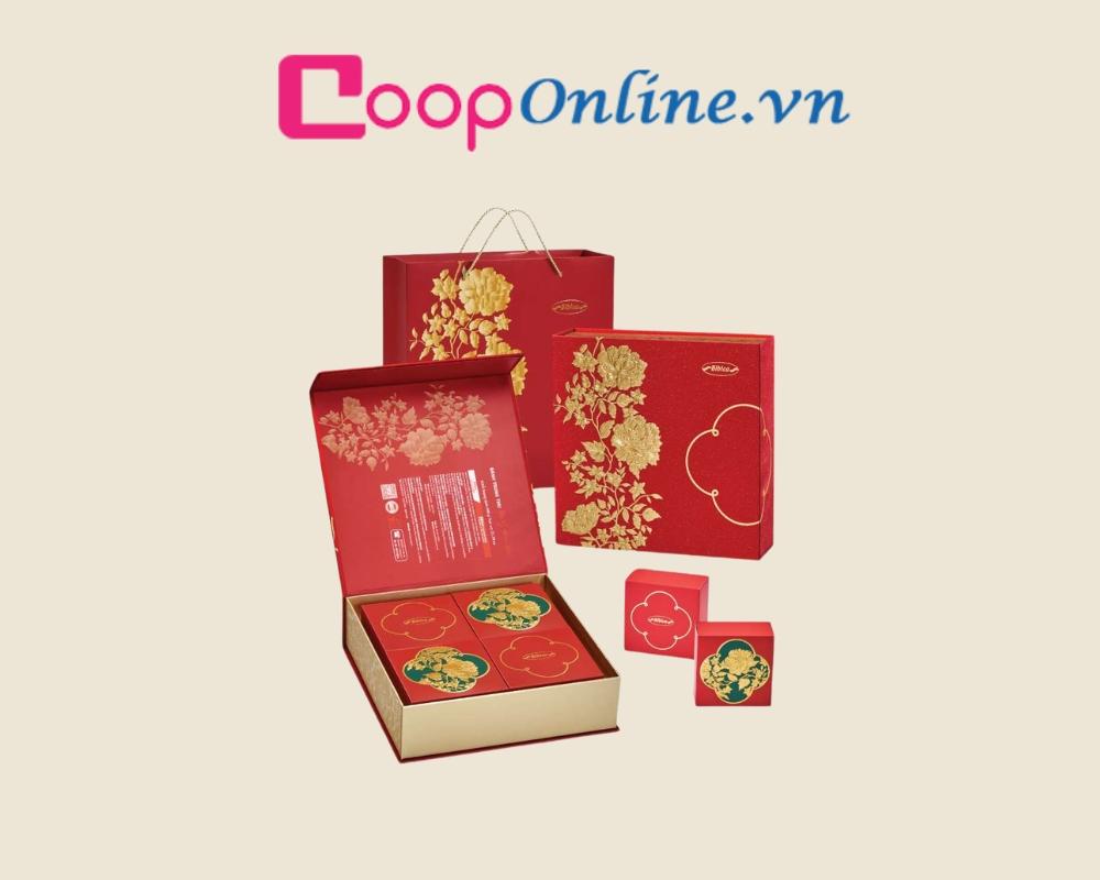 Bánh trung thu hộp cao cấp Như Ý Đoàn Viên 600G tại Co.op Online