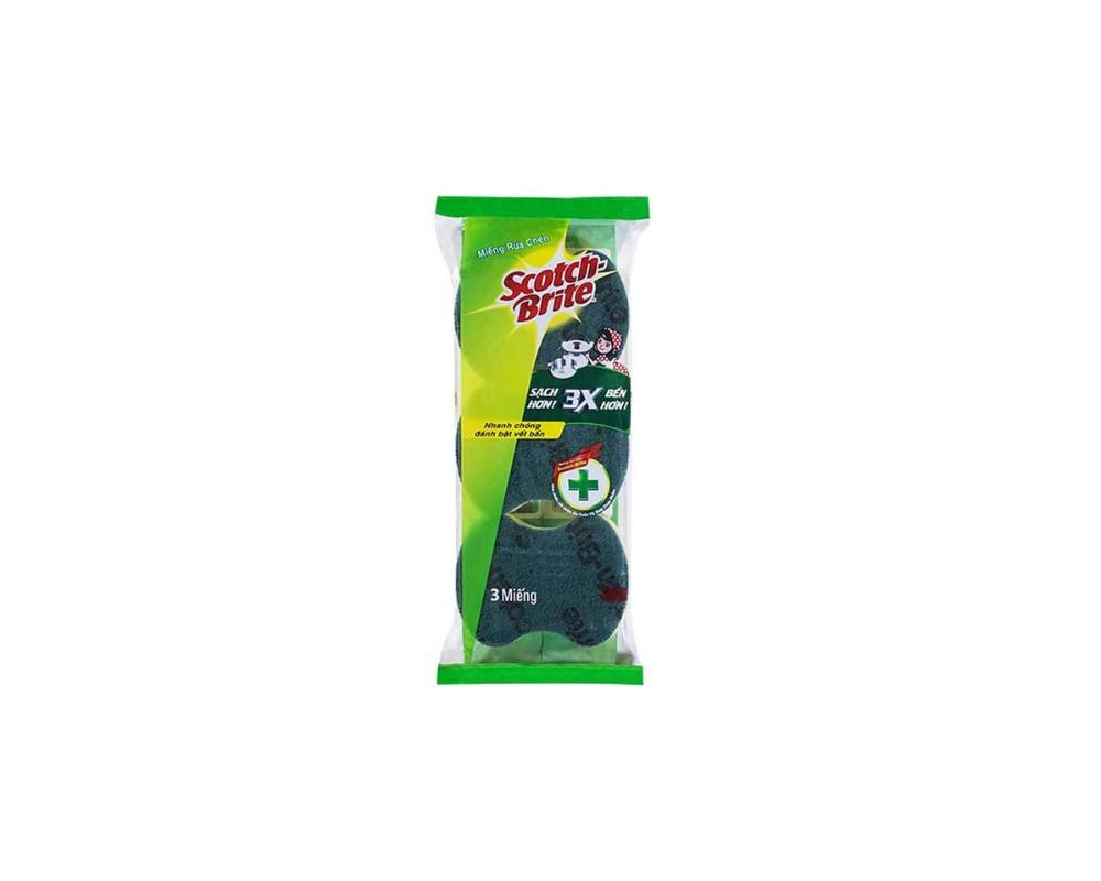 Miếng rửa chén Scotch Brite 3 lớp