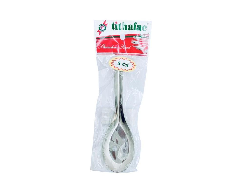 Muỗng canh vuông inox 430 Titha – 5 cái