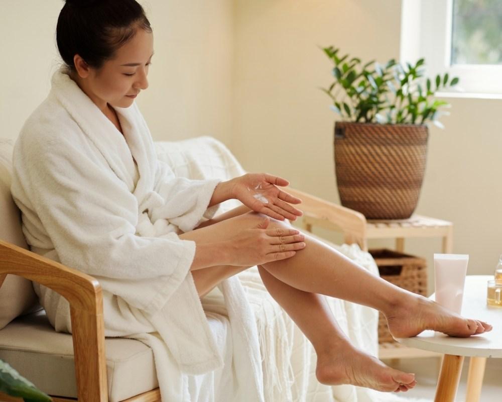 Dưỡng ẩm da sau khi đã làm sạch hoàn toàn