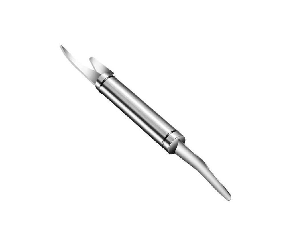 Dụng cụ lấy vỏ chỉ tôm vảy cá đa năng inox 304 Tithafac