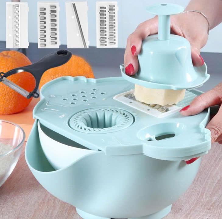 Bộ dụng cụ bào đa năng cắt rau củ theo ý muốn nhanh chóng, tạo hình đa dạng