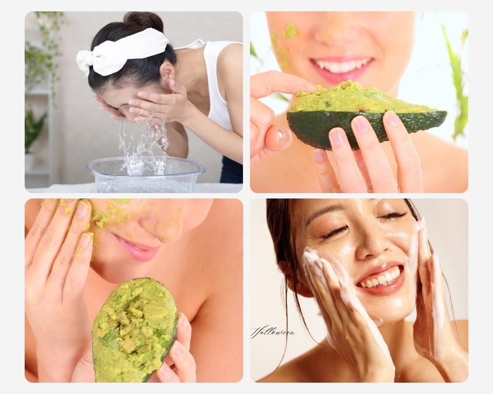 Dưỡng ẩm da mặt đơn giản với bơ và dầu dừa tại nhà