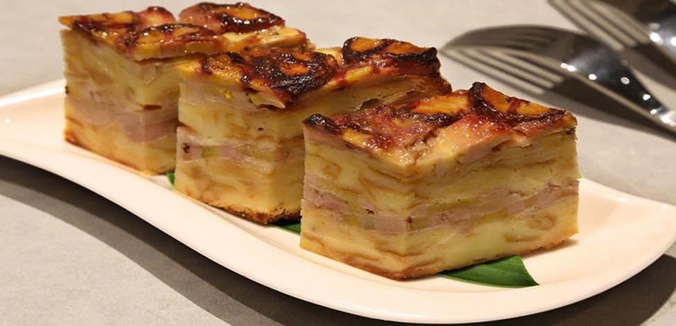 Bánh chuối nướng cốt dừa