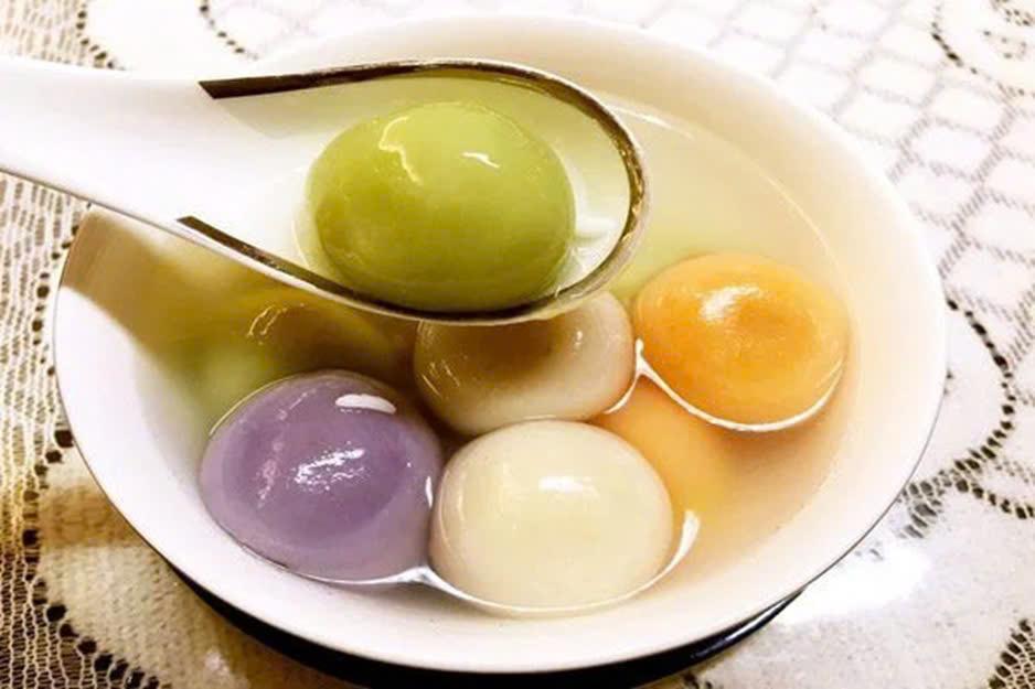 Chè trôi nước nhân đậu xanh