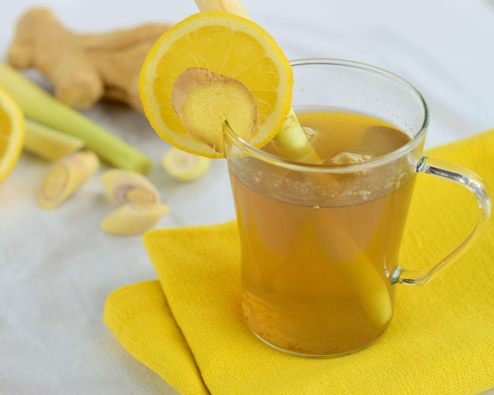 Trà gừng sả chanh