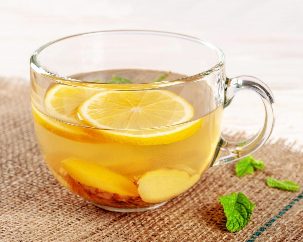 Trà gừng bạc hà