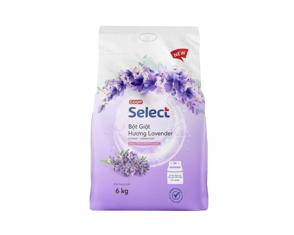 Sử dụng bột giặt Co.op Select để quần áo được thơm hơn