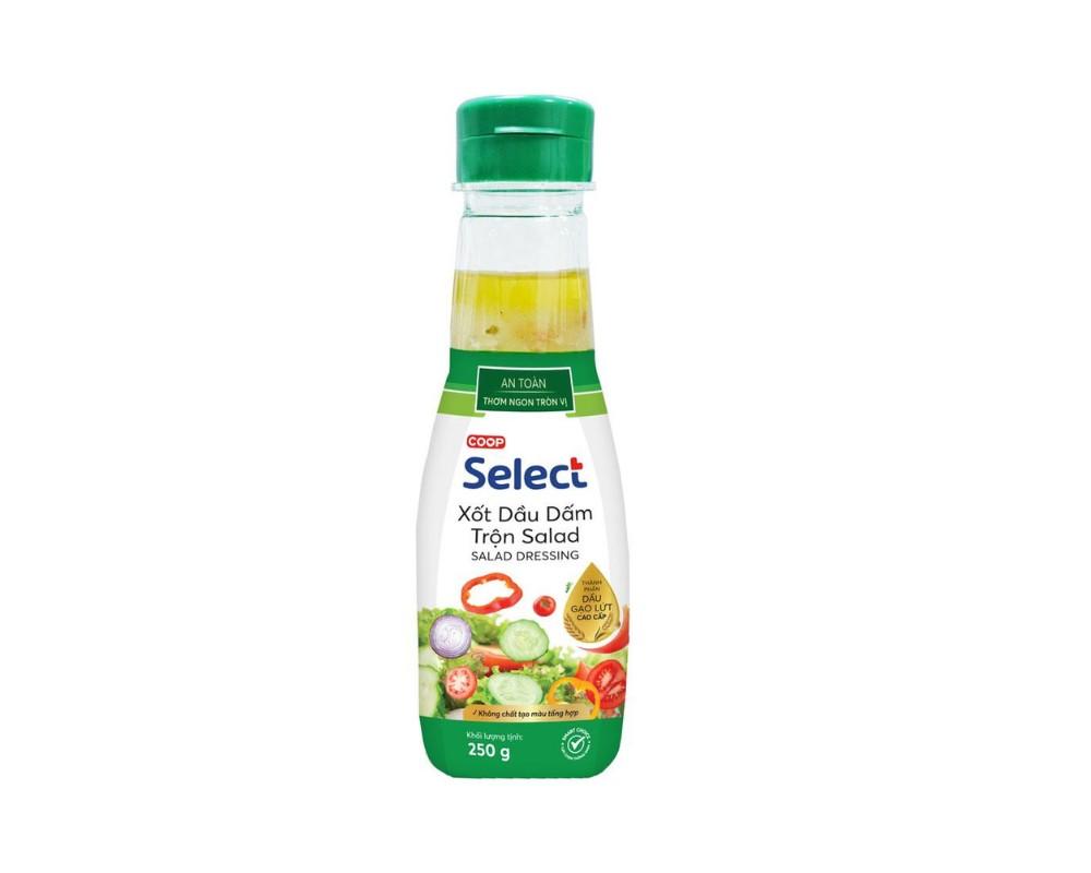 Xốt dầu dấm trộn salad Coop Select 250g