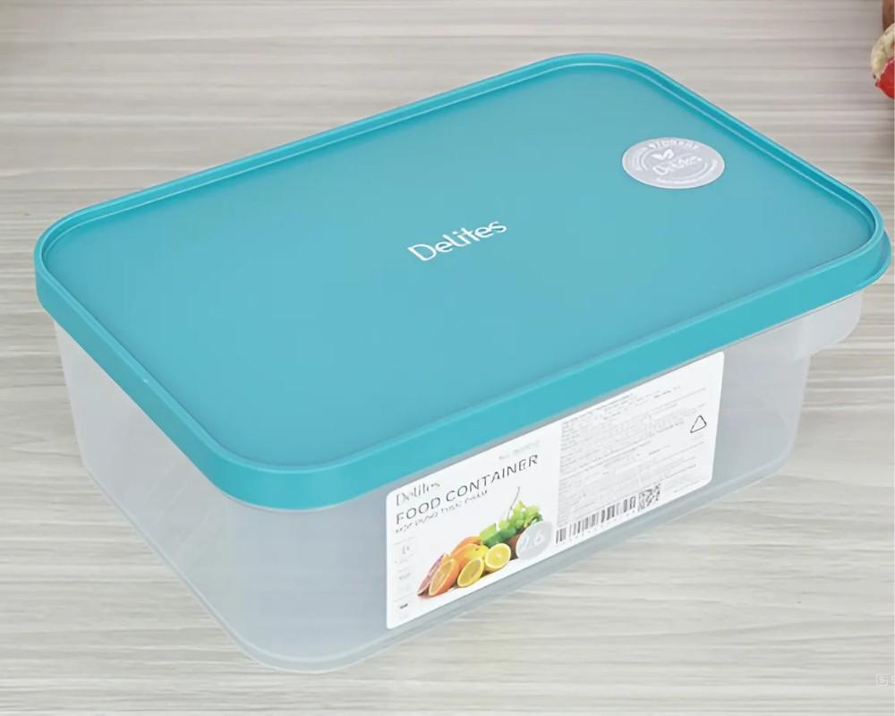 Hộp đựng thực phẩm nhựa 2600 ml Delites